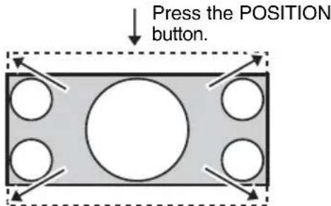 Press the POSITION button.