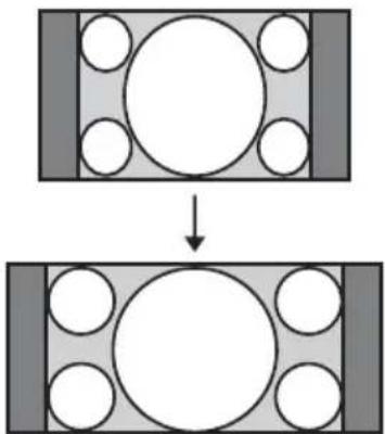 SONY VPL-VW715ES - Selecting the Aspect Ratio According to the Video Signal - 16