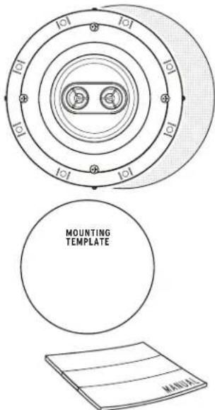 101 101 101 101 101 MOUNTING TEMPLATE MANUAL