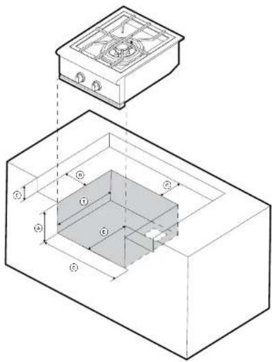 Technical diagram showing a 3D mechanical assembly with labeled components and dimensions