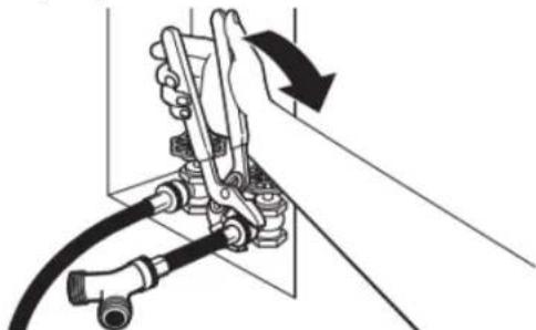 MAYTAG MGD6200KW - Tighten couplings - 1