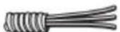 MAYTAG MGD6200KW - Attach direct wire cable to strain relief - 3