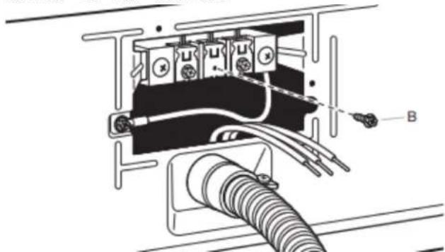 MAYTAG MGD6200KW - Préparer la connexion du conducteur de terre neutre au conducteur neutre - 6