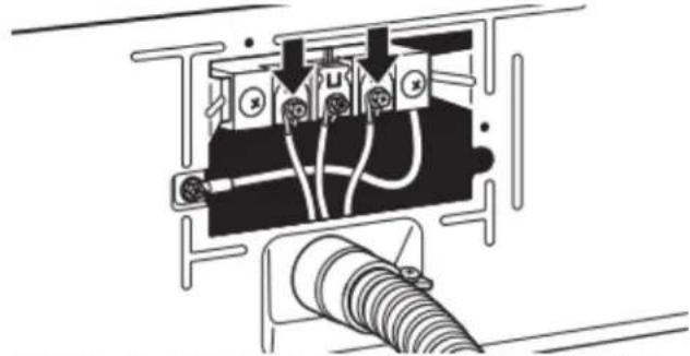 MAYTAG MGD6200KW - Préparer la connexion du conducteur de terre neutre au conducteur neutre - 8