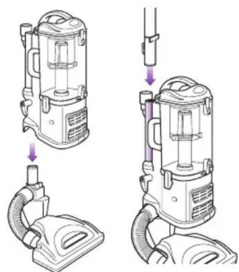 SHARK Navigator Lift-Away Professional NV356E - Mode 1: Upright Vac - 1