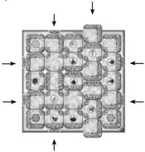 RAVENSBURGER Disney`s Frozen Junior Labyrinth - Zo verschuif je het labyrint - 1
