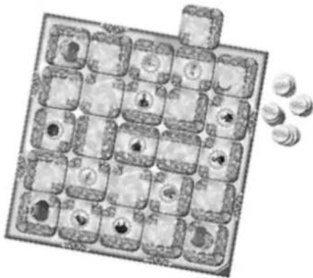 RAVENSBURGER Disney`s Frozen Junior Labyrinth - Vorbereitung - 2