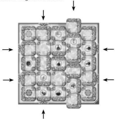 RAVENSBURGER Disney`s Frozen Junior Labyrinth - So verschiebst du das Labyrinth - 1