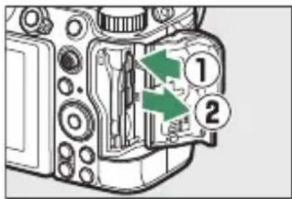 NIKON Z 5 - การนำการ์ตหน่วยความจำออก - 1