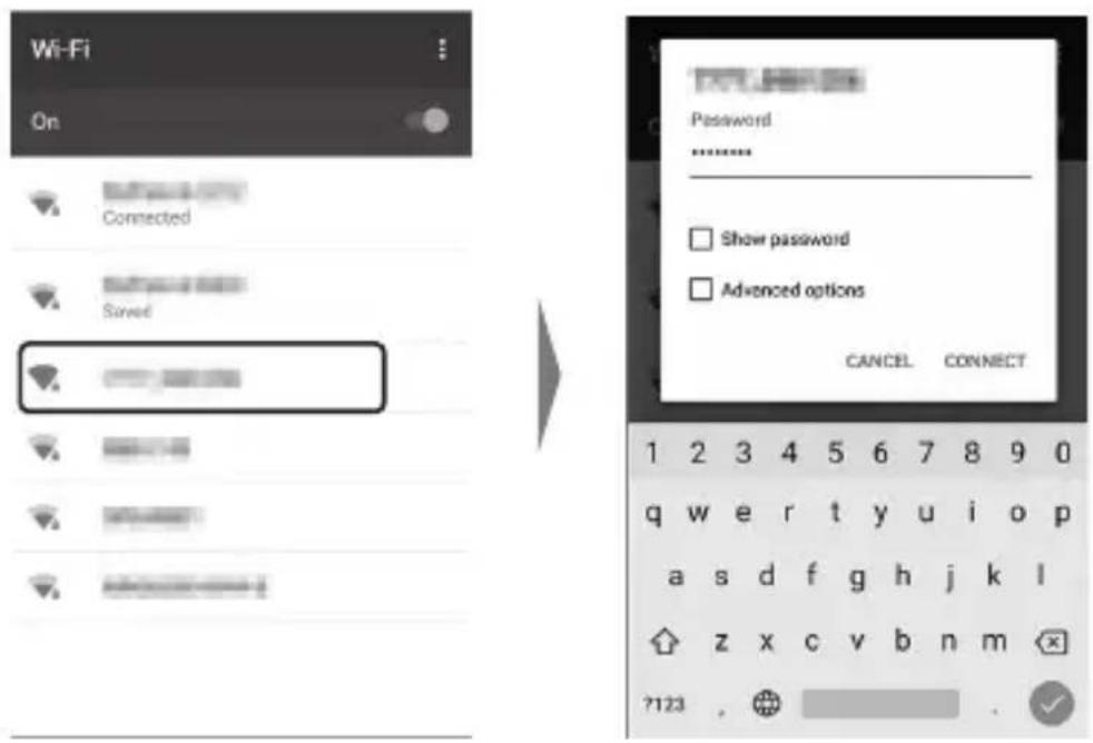 Wi-Fi On Connected Sorted Password Show password Advanced options CANCEL CONNECT 1 2 3 4 5 6 7 8 9 0 q w e r t y u i o p a s d f g h j k l z x c v b n m ?123 .
