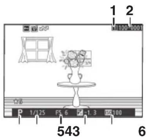 1 2 1/125 FS.6 -1.3 100 543 6