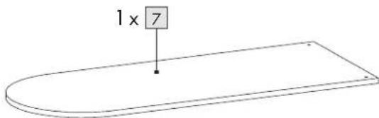 1 x 7
