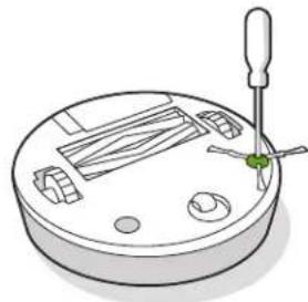 IROBOT Roomba i3 - Rengøring af sidebørsten - 1