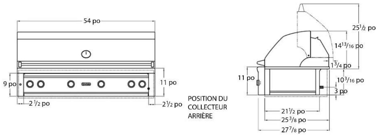 VIKING VQGI5301LSS - DIMENSIONS - 1
