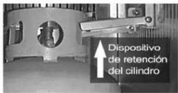 Dispositivo de retención del cilindro