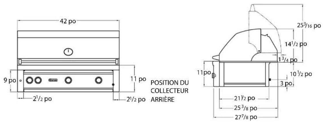 VIKING VQGI5301LSS - DIMENSIONS - 1