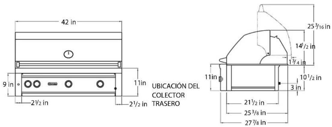 VIKING VQGI5301LSS - DIMENSIONES - 4