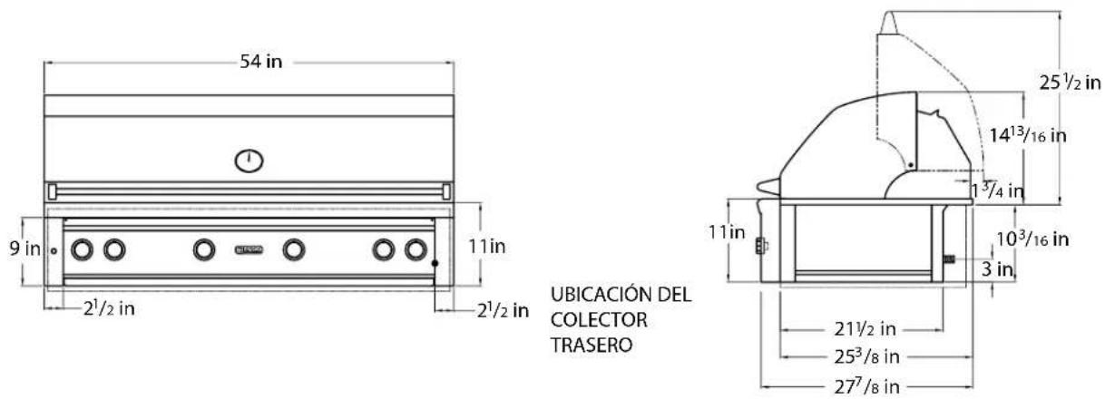 VIKING VQGI5301LSS - DIMENSIONES - 7