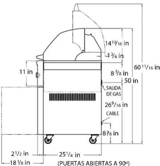 VIKING VQGI5301LSS - DIMENSIONES - 9