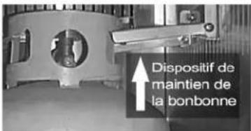 Dispositif de maintien de la bonbonne