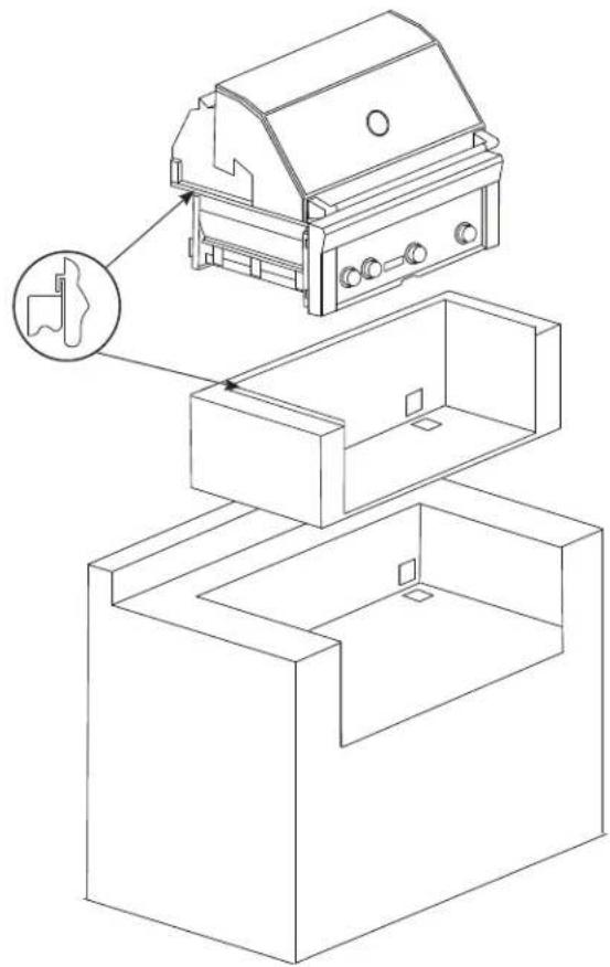 VIKING VQGI5361NSS - Cutout Dimensions - 2