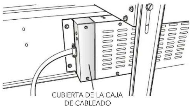 CUBIERTA DE LA CAJA DE CABLEADO