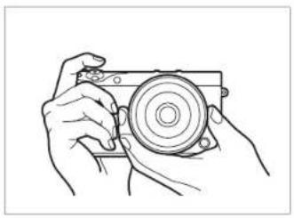 SAMSUNG NX500 - Holde kameraet - 1
