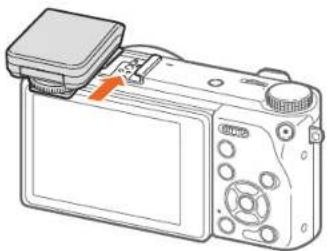 SAMSUNG NX500 - Tilslutning af ekstern blitz - 1