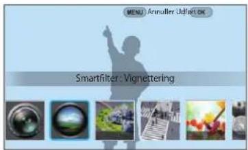 MENU / Annueller Udash OK Smartfilter: Vignettering