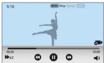 1/10 MENU Stop Optas 00:30 10:00 x2