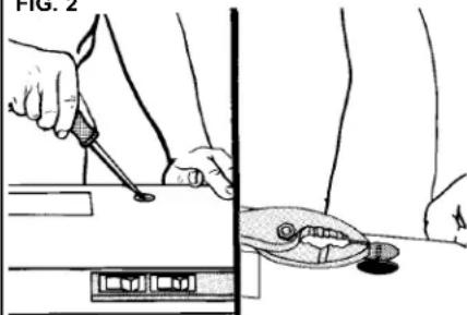 BROAN 413604 - WHEN CUTTING OR DRILLING INTO WALL OR CABINET, BE CAREFUL NOT TO CUT EXISTING ELECTRICAL WIRING. - 3
