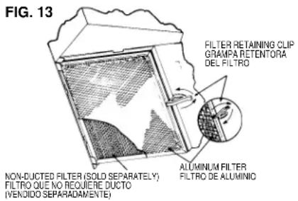 BROAN F402404 - FAN ASSEMBLY REMOVAL - 4