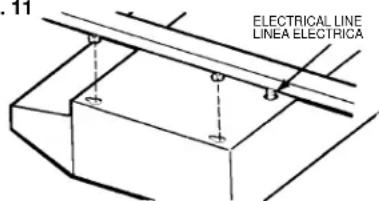 BROAN F402404 - FAN ASSEMBLY REMOVAL - 2