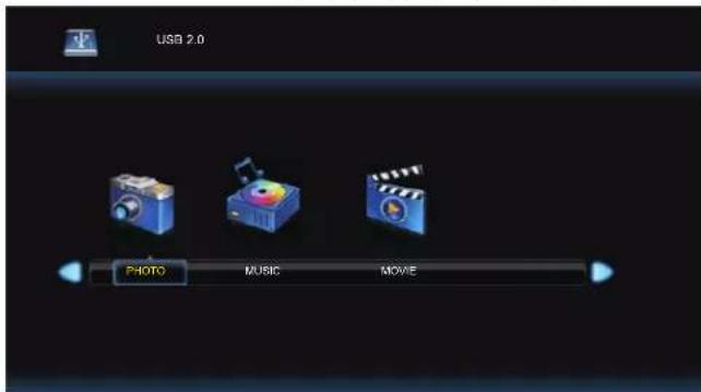 PHILIPS 65BDL3010Q - USB 4-1. تشفيل ملفات الوسانيط المتعددة من جهاز - 4