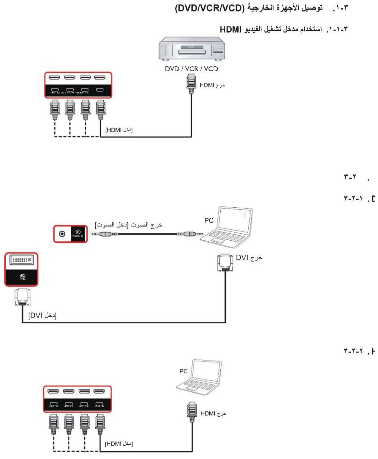 PHILIPS 65BDL3010Q - ملاحظة: - 2