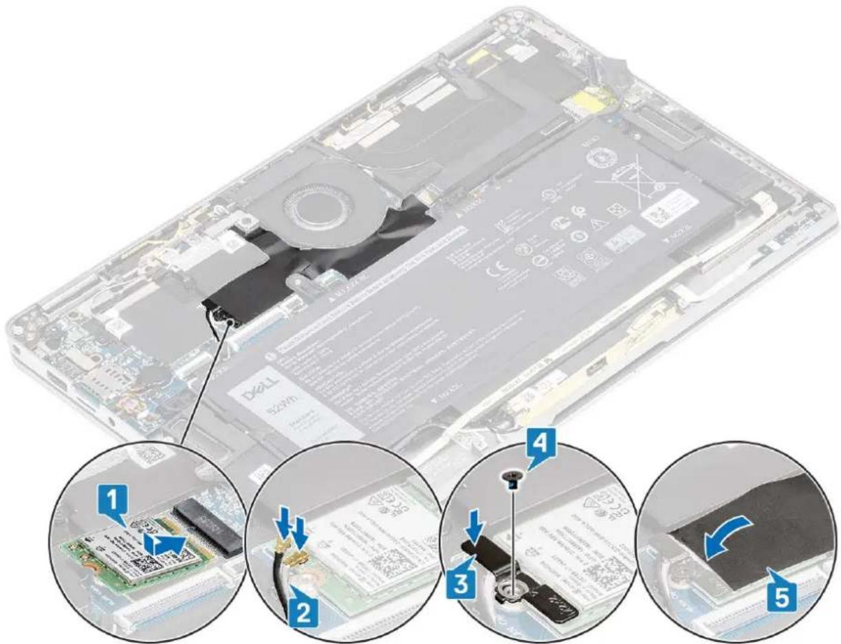 DELL Latitude 9410 - กรณ์ตู้นักสต WLAN - 1