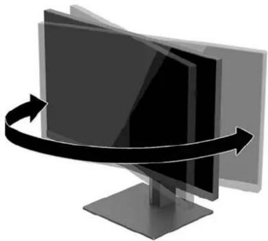 HP Z24i G2 - Justering af skærmen - 2