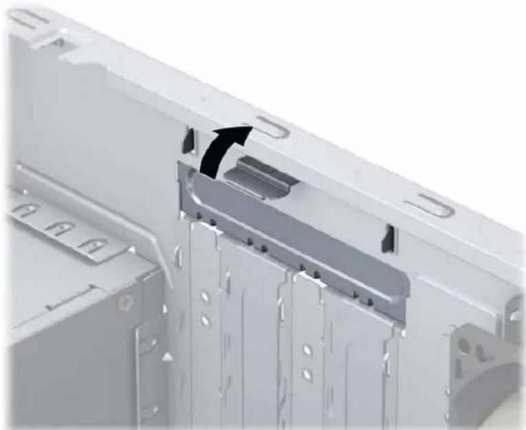 HP ProDesk 400 G6 - Afmontering eller installering af et udvidelseskort - 2