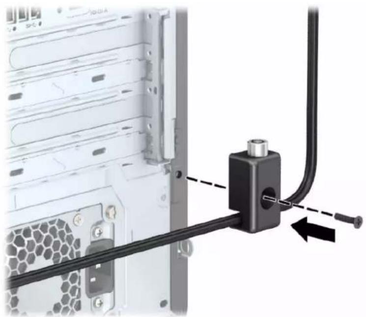 HP EliteDesk 705 G5 - Sikkerhedslås til HP-computer til virksomheder V2 - 8