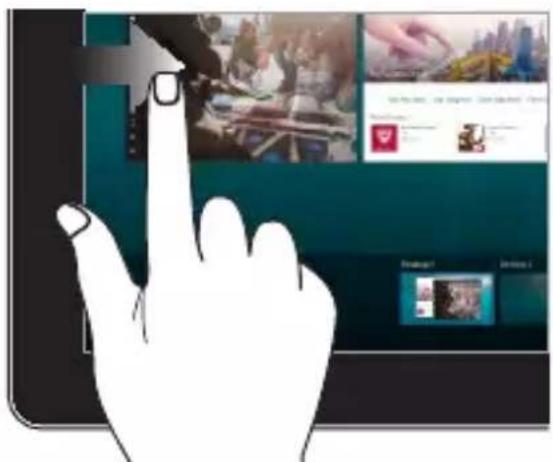 ASUS ZenBook Flip 14 - Sådan bruges fingerbevægelser på din berøringsskærm - 1