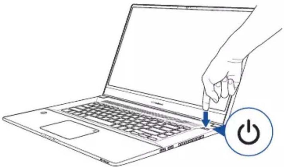 ASUS ProArt StudioBook Pro 17 - Tryk på tænd/sluk knappen - 1