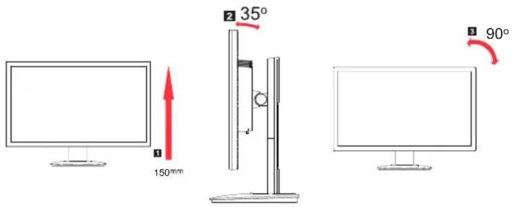 ACER XF240QS - - Skærm-pivot - 1