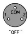 Vetus ACCUSCH - Schakelwerking Circuitry Arbeitsweise Schalter Fonctionnement de la commande Conjunto de circuitos Funzionamento - 1