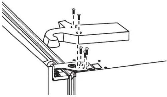 KITCHENAID KRFC704FPS - Retrait de la porte de droite - 1