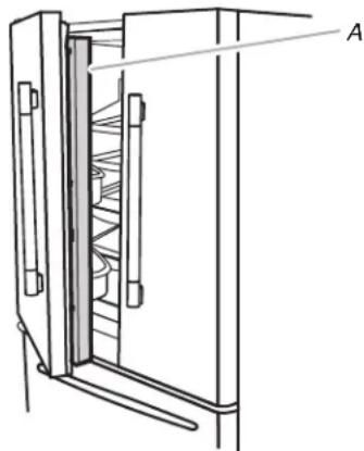 KITCHENAID KRFC704FPS - Cómo abrir y cerrar las puertas - 1