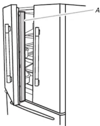 KITCHENAID KRFC704FPS - Ouverture et fermeture des portes - 1