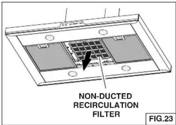 NON-DUCTED RECIRCULATION FILTER FIG.23