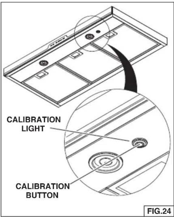 CALIBRATION LIGHT CALIBRATION BUTTON FIG.24