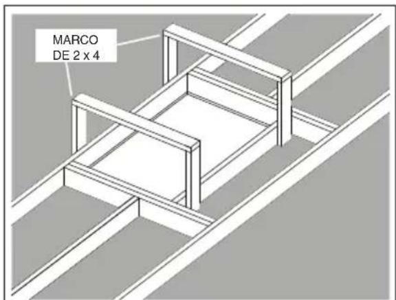 MARCO DE 2 x 4