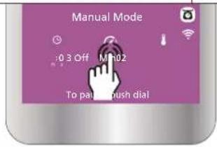 Manual Mode 0 3 Off M#02 To pass push dial